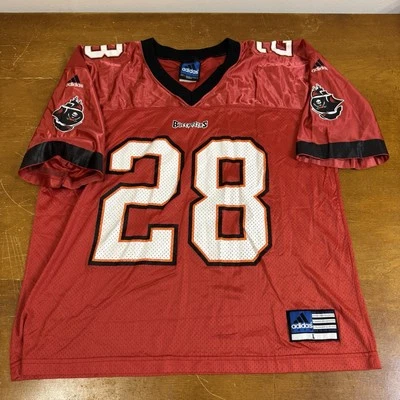 Vintage Tampa Bay Buccaneers Jersey Mens Large Red Dunn Adidas - Image 1 of 4