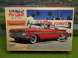 Gunze Sangyo 1:32 Bausatz Chevrolet 1959 Impala in OVP (DK) U1497 - Foto 1 di 3