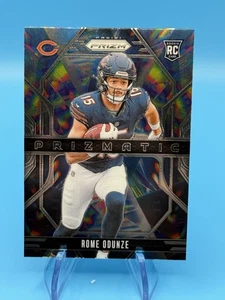 2024 Panini Prizm Rome Odunze Prizmatic #9 Chicago Bears - Bild 1 von 2