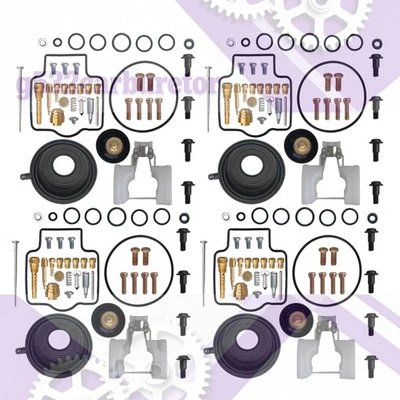 4X Ninja ZX-9R GPZ900R ZX900A/B/C 94-03 carburetor Rebuild Kit-US STOCK Foto 1 de 4