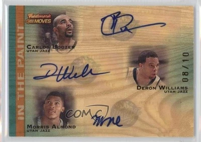 2007 Topps Trademark Moves Orange In the Paint /10 Carlos Boozer Rookie Auto RC - Image 1 of 2