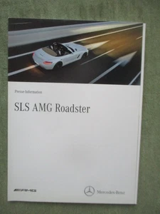 Mercedes Benz SLS AMG Roadster R197 Pressemappe Mai 2011+Fotos+DVD - Bild 1 von 3