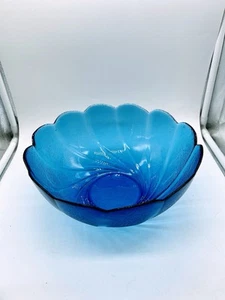 Französische Schale Arcoroc Blau - Bild 1 von 4