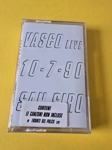 Vasco Rossi -San Siro Live 10.7.90 - MC K7 Musicassetta _ 1990 Emi SIGILLATA - Foto 1 di 3
