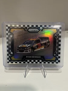 2024 Panini Prizm - Base Rides Ryan Newman #10 Checkered Flag Prizm /75 - Picture 1 of 2