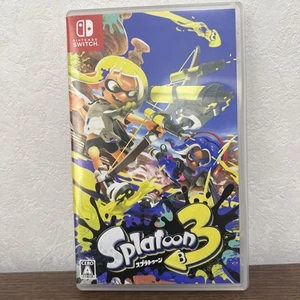 Nintendo Switch Splatoon 3 Game Slightly Scratched Tested Action Fun - Picture 1 of 5