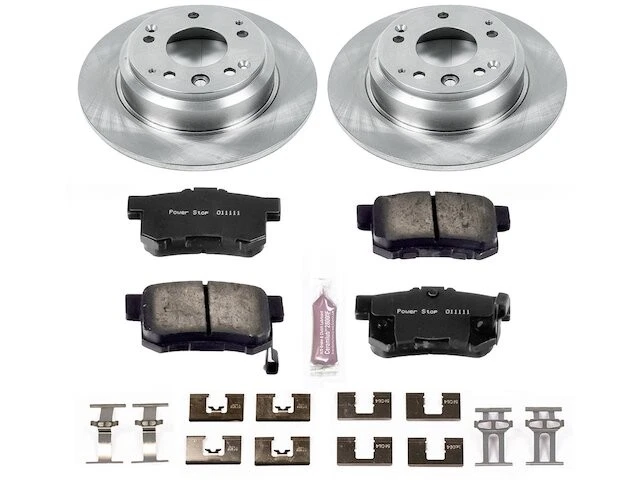 Rear Brake Pad and Rotor Kit 89RYHX19 for Isuzu Oasis 1996 1997 1998 1999 - Image 1 of 1