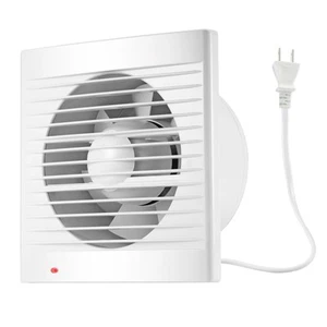 4" Exhaust Fan, 55CFM 12W Small Window Wall Mount Vent Extractor Fan for Kitc... - Picture 1 of 6