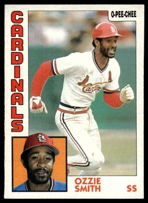 1984 O-Pee-Chee Ozzie Smith Cardenales de San Luis #130 Foto 1 de 2