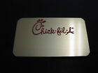 (1) Gold ** CHICK-FIL-A ** Restaurant Employee Uniform Name Badge Name Tag! 