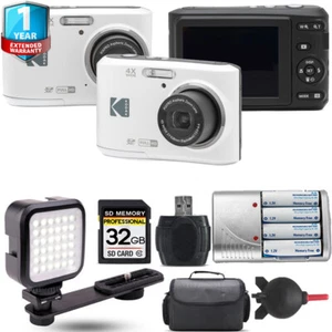 Kodak Pixpro FZ45 Kamera (weiß) + extra Akku + LED +1 Jahr Garantie - Bild 1 von 10