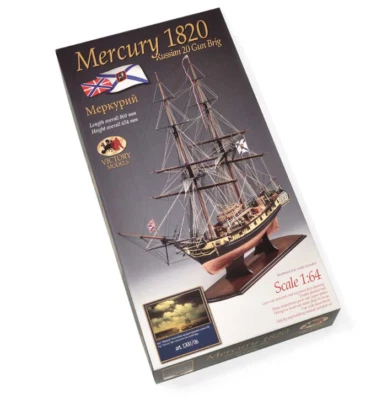 Amati Mercury - Russian Brig 1:64 1300-06 versione 2023 - Immagine 1 di 4