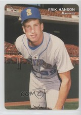 1992 Mother's Cookies Seattle Mariners Stadium Giveaway Erik Hanson #7