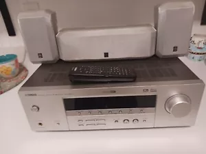 Yamaha BUNDLE HTR-5830, 240W A/V Stereo Receiver W/ 3 SPECKERS & REMOTE - Picture 1 of 13