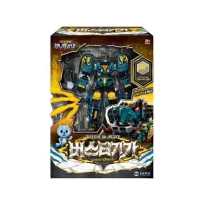 Miniforce Dinoid Warrior BUSTER GIGA Blue Green Headbot Giganoto Dino Robot 2025 - Image 1 of 4