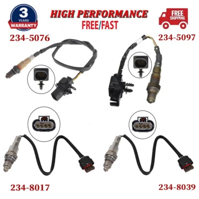 4X Up+Downstream For 2016-2019 Ford Transit-150 250 350 3.5L V6 Oxygen O2 Sensor - Image 1 of 4