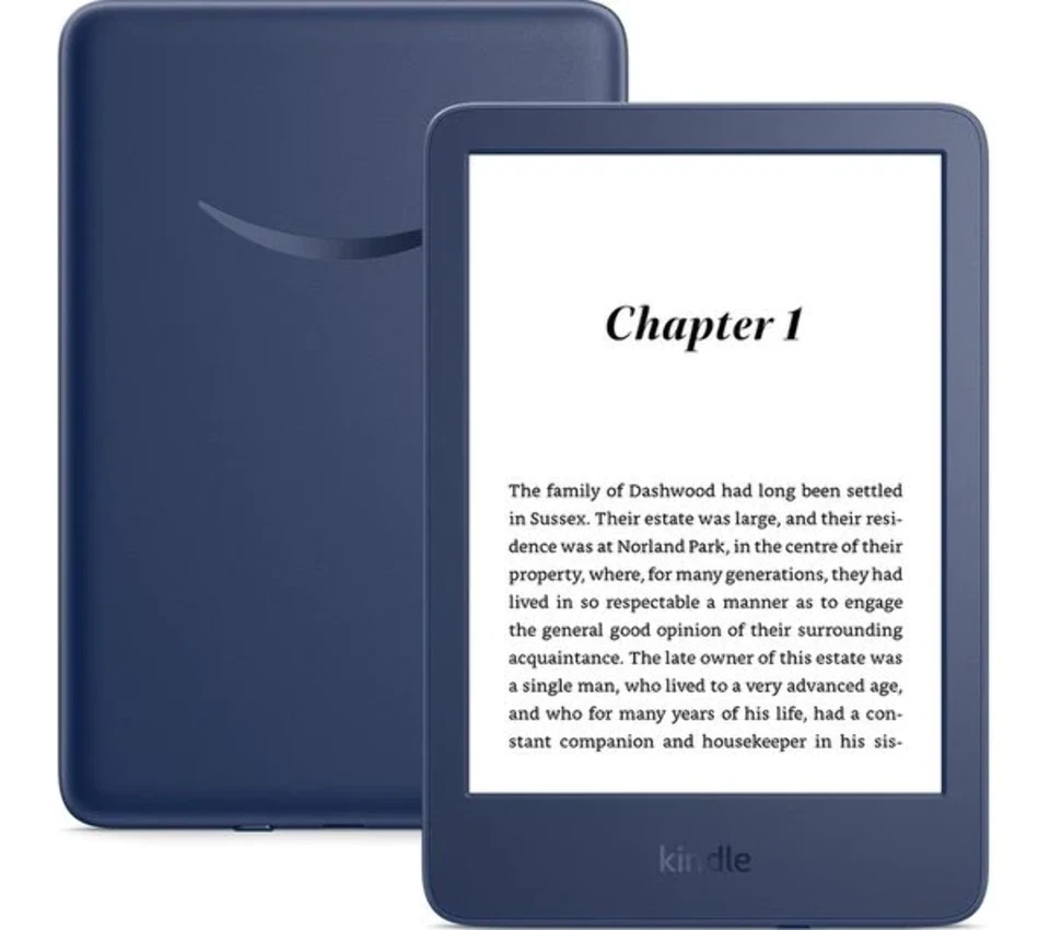 Amazon Kindle 11th Gen. 16GB, Wi-Fi, 6" - Denim (Lockscreen Ad-Supported)