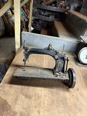 Antique Old Union Square Wilson & Wheeler No 8 Sewing Machine Head Parts NY USA - Image 1 of 4