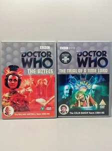 Doctor Who The Trial Of A Time Lord DVD (Colin Baker) & The Aztecs DVD(Hartnell) - Picture 1 of 8