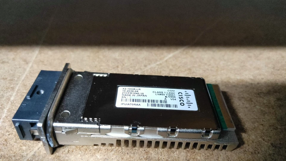 Cisco X2-10GB-LR 10GBASE-LR X2 Module – Long Range, Single-Mode Fiber - Bild 1 von 1