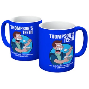 Future Cartoon Thompson'S Teeth Leila Fry Comedy Funny Mug Cup Various Colours - Picture 1 of 12
