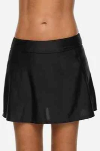 CharmLeaks Womens Skirted Bikini Bottoms with Briefs Swim Skirt M - Picture 1 of 8