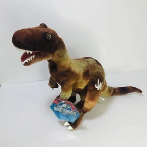 Jurassic World BROWN DINOSAUR T-REX Plush Stuffed Animal 11" Toy Factory - Picture 1 of 10
