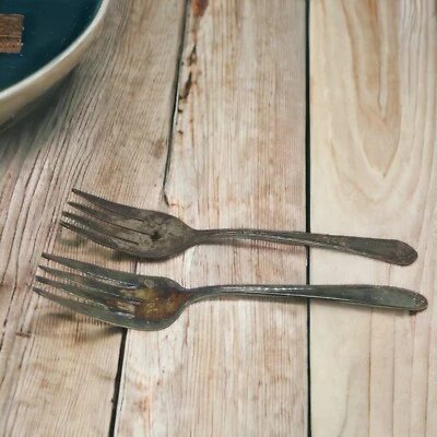 Винтажные вилки для сервировки холодного мяса Wm. Rogers Oneida - Изображение 1 из 4