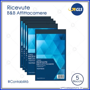 modulistica ricevute di pagamento B&B bed and breakfast affittacamere buffetti - Foto 1 di 2