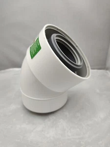 Rinnai 45 Degree Vent Pipe Elbow for Condensing Units 4004535 - Picture 1 of 12