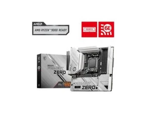 MSI B650M PROJECT ZERO AM5 AMD B650 Ryzen 7000 SATA DDR5 PCI-E x16 slot 2x M.2 - Picture 1 of 5