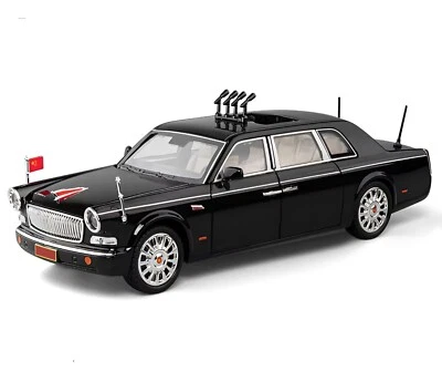 New Xi Xinping Presidential Limousine HONGQl LK5 1/24 Diecast Meticulous Detail - Image 1 of 4