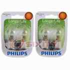 2 pc Philips Tail Light Bulbs for Acura Integra SLX 1990-2001 Electrical my