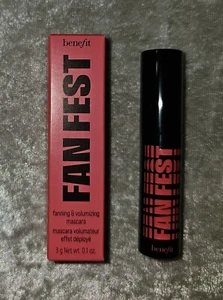 Benefit Fan Fest Fanning & Volumizing Mascara In Hyper Black, Size 3 g / 0.1 OZ - Picture 1 of 7
