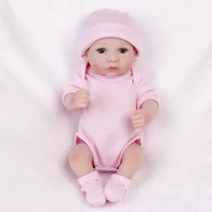 Silicone Reborn Baby Dolls Girl Doll Full Body Soft Vinyl Realistic Newborn Gift - Picture 1 of 9