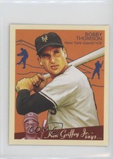 2008 Upper Deck Goudey Mini Red Back Bobby Thomson #217
