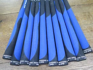10 ARTÍCULOS - Empuñadura para palos de golf Golf Pride DD2 AZUL NEGRO - Imagen 1 de 15