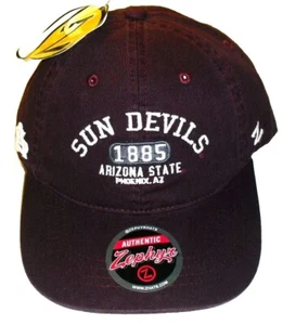 Arizona State Sun Devils 1885 Logo Mens Strapback hat cap New Ncaa Dad hat - Picture 1 of 5