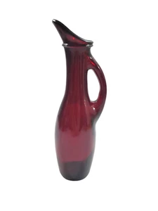 Anchor Hocking Royal Rubin Glas Vase/Krug/Krug 7 3/4" - Bild 1 von 10