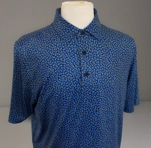 Deolax Performance Flower Badminton Tennis Golf Polo Shirt Summer Solid L/G - Picture 1 of 8