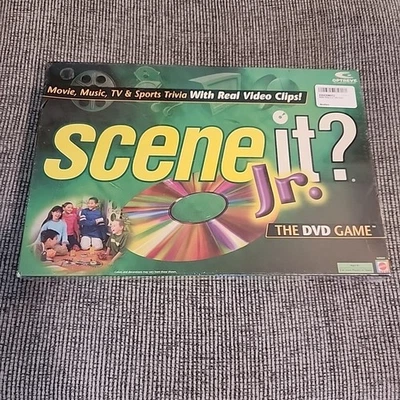 SCENE IT? JR. DVD Trivia Board Game by MATTEL NEW/SEALED Family Fun - Image 1 of 4