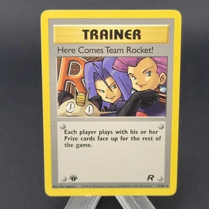 Here Comes Team Rocket! (71) 71/82 Pokemon Team Rocket 1st edition Non Holo - Picture 1 of 10