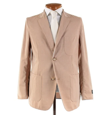 Abrigo deportivo reversible Belvest nuevo con etiquetas mezcla de lana talla 50R (40R EE. UU.) en naranja y gris Foto 1 de 4