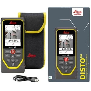 Leica DISTO X6 extrem robuster Lasermess-Entfernungsmesser - Bild 1 von 4