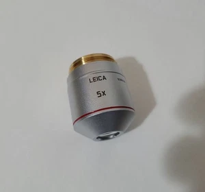 Leica 506224 Mikroskop Objektiv HC PL FLUOTAR 5x/0,15 ∞/-/OFN25/C - Bild 1 von 8