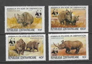 África Central 1983 elefantes wwf MNH (a369) - Imagen 1 de 1
