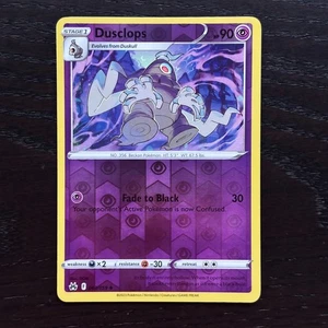 Dusclops 063/159 Pokemon Crown Zenith Sword & Shield Reverse Holo Uncommon NM - Picture 1 of 2
