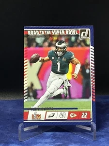 🔥2025 Donruss Road To The Super Bowl Nr. 1 Jalen Hurts - Bild 1 von 2