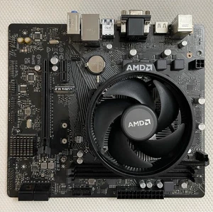 ASRock A520M-HDV compatible con procesador y disipador de calor AMD AM4 Socket Ryzen™ 5 5600G. - Imagen 1 de 9