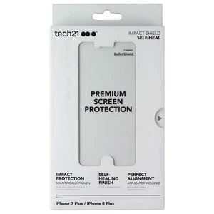 Tech21 Impact Shield Screen Protector for Apple iPhone 8 Plus/7 Plus - Clear - Picture 1 of 2